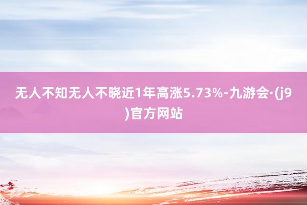 无人不知无人不晓近1年高涨5.73%-九游会·(j9)官方网站